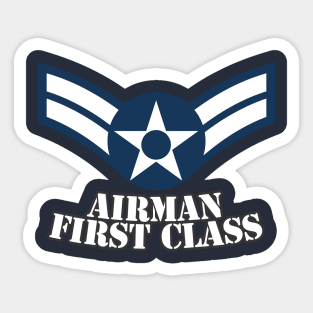 Airman First Class Sticker